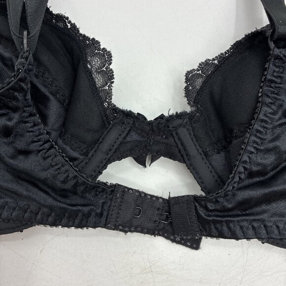 Victorias Secret Womens 34C Bra Black Lace Underwire Lingerie Adjustable Straps - Picture 5 of 9